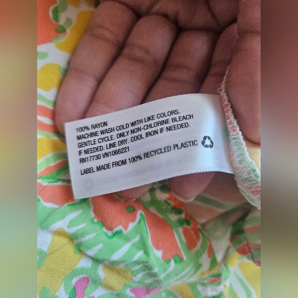 Lilly Pulitzer For Target Yellow Challis Romper - Picture 8 of 8